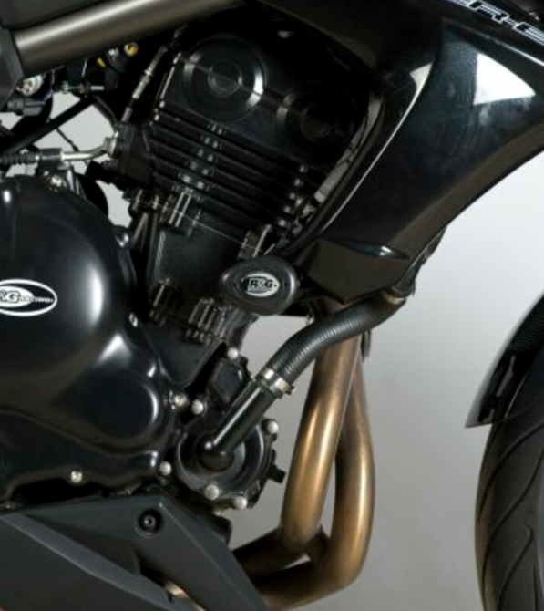 Краш тапи R&amp;G RACING Aero Crash Protectors Black Kawasaki ER-6 N 12-16_4